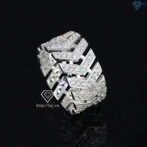 Nhẫn bạc nam mũi tên đính đá NNA0363 - Trang sức TNJ
