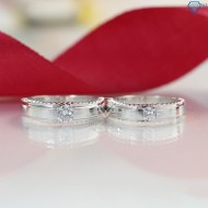 Nhẫn đôi bạc nhẫn cặp bạc đơn giản ND0305 - Trang sức TNJ