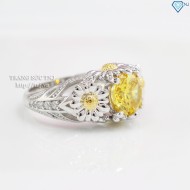 Nhẫn bạc nữ hình bông Hoa Hướng Dương đẹp NN0198 - Trang Sức TNJ