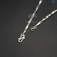Quà noel cho bạn trai dây chuyền bạc nam đẹp DCK0017 - Trang Sức TNJ