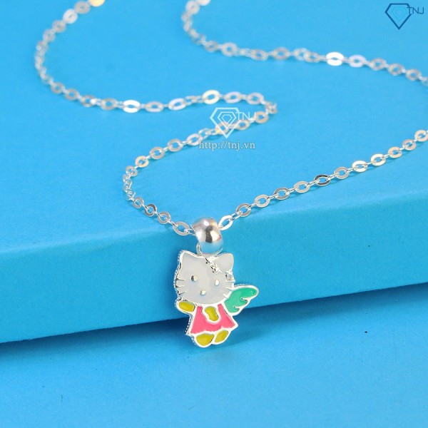 Dây chuyền bạc cho bé hình Hello Kitty dễ thương DTN0029 - Trang Sức TNJ