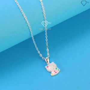Dây chuyền bạc cho bé hình Hello Kitty dễ thương DTN0030 - Trang Sức TNJ