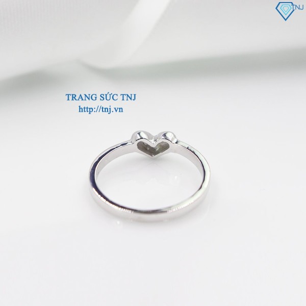 Nhẫn bạc nữ trơn đơn giản NN0180 - Trang Sức TNJ