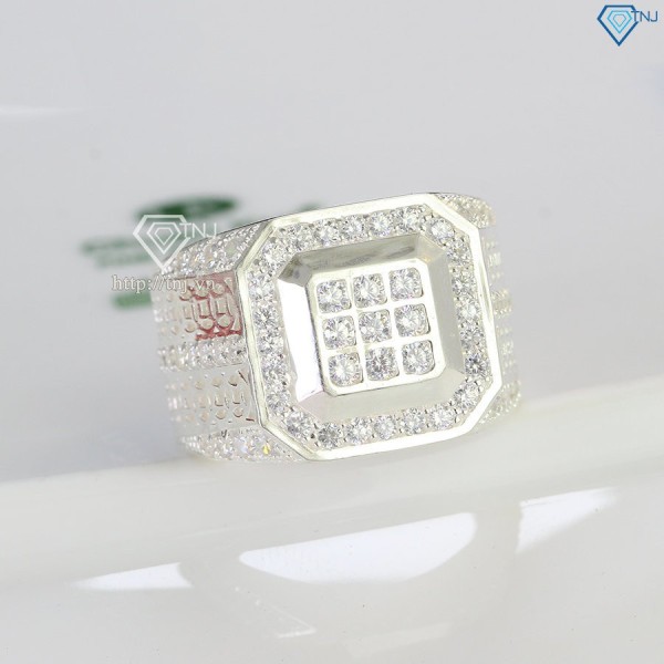 Nhẫn nam kim tiền đính đá NNA0270 - Trang Sức TNJ