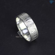 Nhẫn bạc nam số La Mã NNA0377 - Trang Sức TNJ
