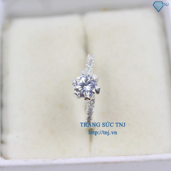 Nhẫn bạc nữ đẹp đính đá cao cấp NN0166 - Trang Sức TNJ