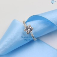 Nhẫn bạc nữ đẹp đính đá cao cấp NN0166 - Trang Sức TNJ