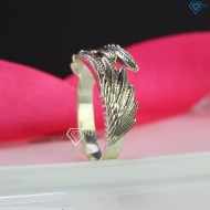 Nhẫn bạc nam hình cánh thiên thần xi bạc thái NNA0387 - Trang sức TNJ