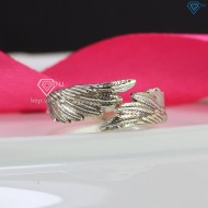Nhẫn bạc nam hình cánh thiên thần xi bạc thái NNA0387 - Trang sức TNJ