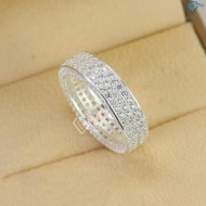 Nhẫn bạc nữ full đính đá NN0354 - Trang Sức TNJ