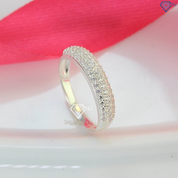 Nhẫn bạc nữ Hà Nội đính đá NN0361 - Trang Sức TNJ