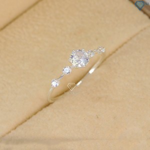 Nhẫn bạc nữ giá rẻ đính đá NN0363 - Trang Sức TNJ