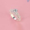 Nhẫn bạc nữ hình bông hồng tuyết đẹp NN0370 - Trang Sức TNJ