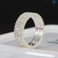 Nhẫn bạc nam ngón trỏ đính đá NNA0397- Trang Sức TNJ