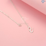 Dây chuyền bạc nữ hình gấu đính đá DCN0634 - Trang Sức TNJ