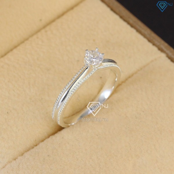 Nhẫn bạc nữ đơn giản giá rẻ NN0372 - Trang Súc TNJ