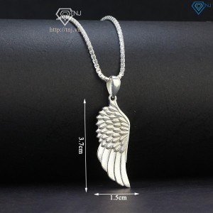 Dây chuyền bạc nam cánh thiên thần DCA0113 - Trang sức TNJ