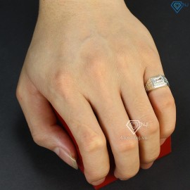 Nhẫn bạc ngón út nam NNA0407 - Trang sức TNJ