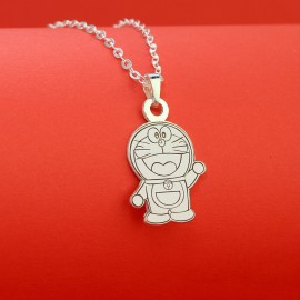 Dây chuyền bạc cho bé hình Doraemon DCT0103