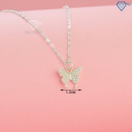 Dây chuyền bạc nữ cánh bướm hồ điệp đẹp DCN0656 - Trang Sức TNJ