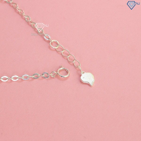 Quà valentine cho người yêu lắc tay bạc nữ hình bông tuyết đẹp LTN0315 - Trang sức TNJ
