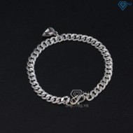 Quà 8 3 cho người yêu vòng tay đôi nam châm trái tim bằng bạc LTD0020 - Trang sức TNJ