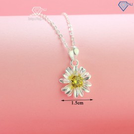 Dây chuyền hoa hướng dương bằng bạc DCN0655 - Trang Sức TNJ