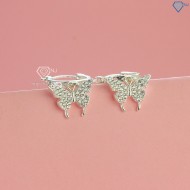 Bông tai bạc cho bé hình con bướm BTT0022 - Trang Sức TNJ