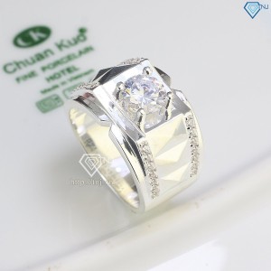 Nhẫn bạc nam đơn giản đẹp NNA0417 - Trang Sức TNJ