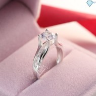 Nhẫn bạc nữ đẹp đính đá cao cấp NN0232- Trang Sức TNJ