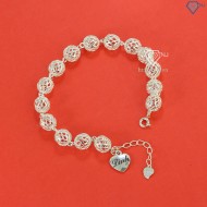 Lắc tay bạc bi cho nữ đẹp LTN0327 - Trang sức TNJ