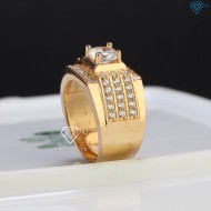 Nhẫn nam bạc xi mạ vàng hồng NNA0066-XH- Trang sức TNJ