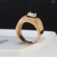 Nhẫn nam bạc xi mạ vàng hồng NNA0066-XH- Trang sức TNJ