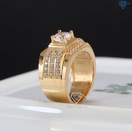 Nhẫn nam bạc xi mạ vàng hồng NNA0066-XH- Trang sức TNJ