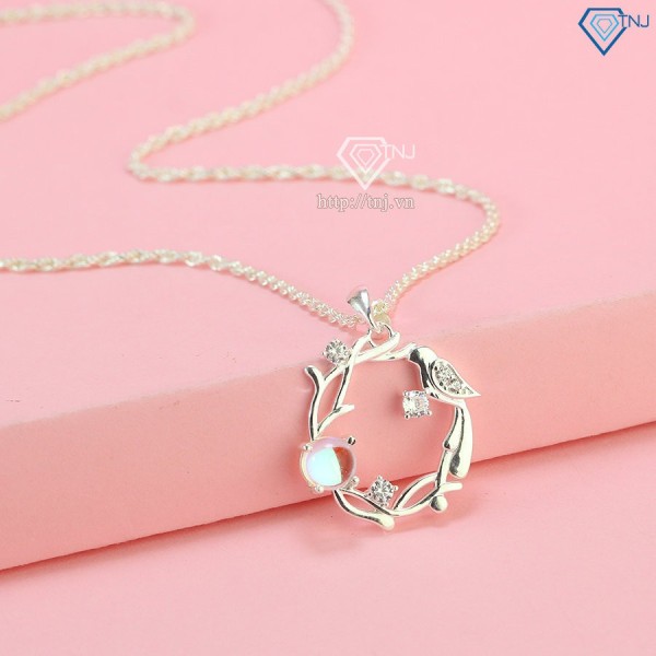 Dây chuyền bạc nữ mặt con chim đính đá DCN0676 - Trang Sức TNJ