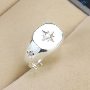 Nhẫn bạc nam đơn giản hình ngôi sao NNA0426 - Trang Sức TNJ