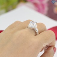 Nhẫn bạc nữ đẹp đính đá cao cấp NN0235- Trang Sức TNJ