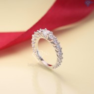 Nhẫn bạc nữ đẹp đính đá cao cấp NN0237 - Trang Sức TNJ