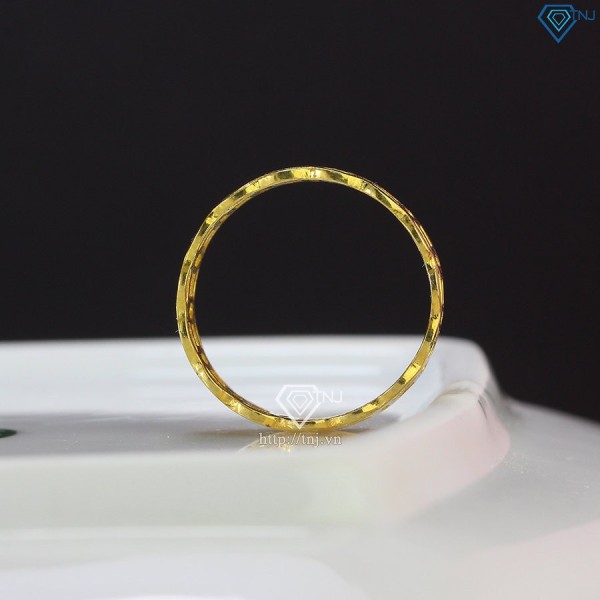 Nhẫn bạc nam kim tiền xi mạ vàng 18k NNA0152-XV