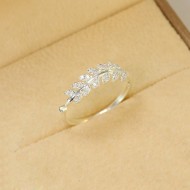 Nhẫn bạc nữ lá nguyệt quế đẹp NN0381