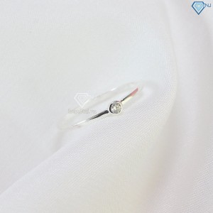 Nhẫn bạc nữ đơn giản giá rẻ NN0385 - Trang Sức TNJ