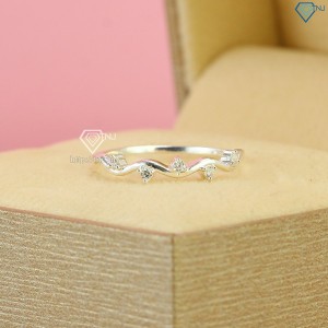 Nhẫn bạc nữ giá rẻ đẹp NN0401 - Trang Sức TNJ