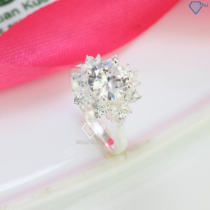 Nhẫn bạc nữ đẹp đính đá sang trọng NN0404 - Trang Sức TNJ