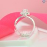 Nhẫn bạc nữ hình bông hoa đẹp NN0406 - Trang Sức TNJ