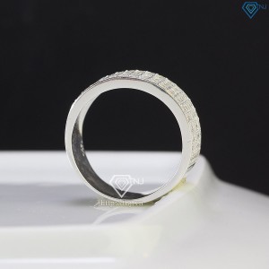 Nhẫn bạc nam tròn đính đá NNA0433 - Trang sức TNJ
