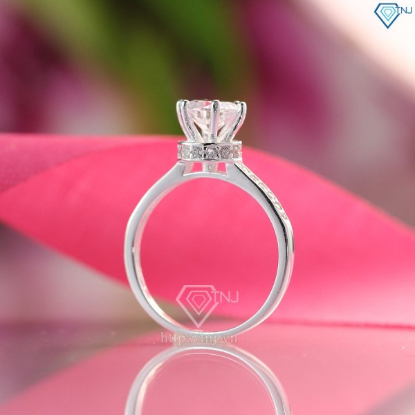 Nhẫn bạc nữ đẹp đính đá cao cấp NN0240 - Trang Sức TNJ