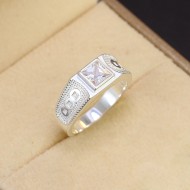 Nhẫn bạc nam đeo ngón út kim tiền NNA0444