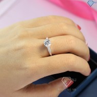 Nhẫn bạc nữ đẹp đính đá cao cấp NN0240 - Trang Sức TNJ