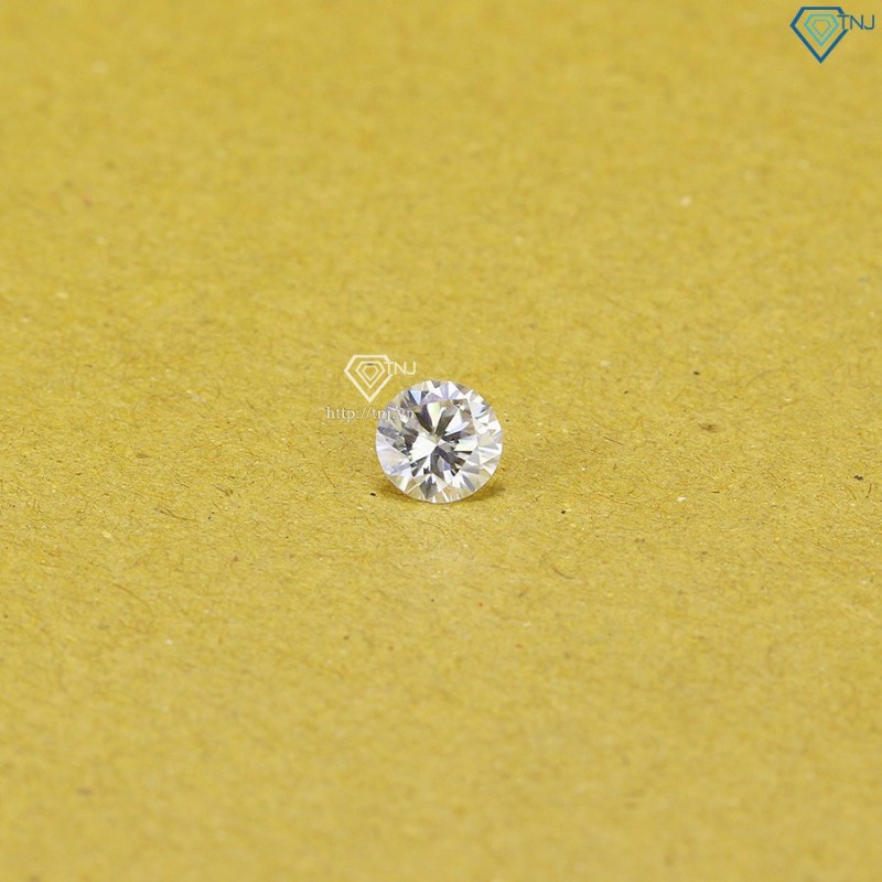 Đá Moissanite size 6.0mm DM0007 - Kiểm định GRA