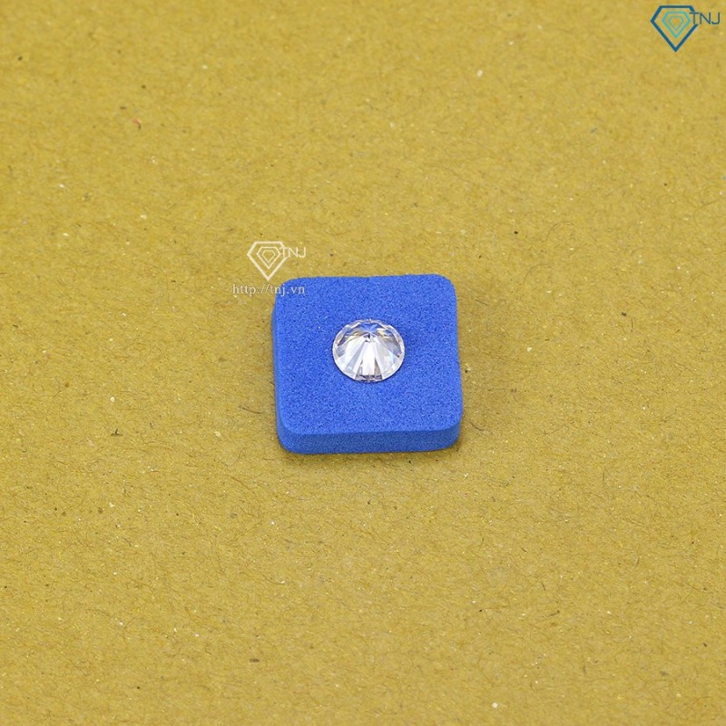 Đá Moissanite size 6.0mm DM0007 - Kiểm định GRA